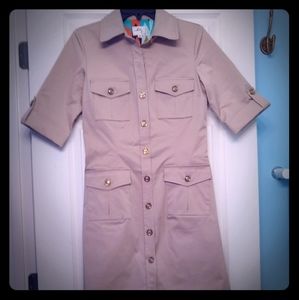 Milly of New York trench coat dress 6